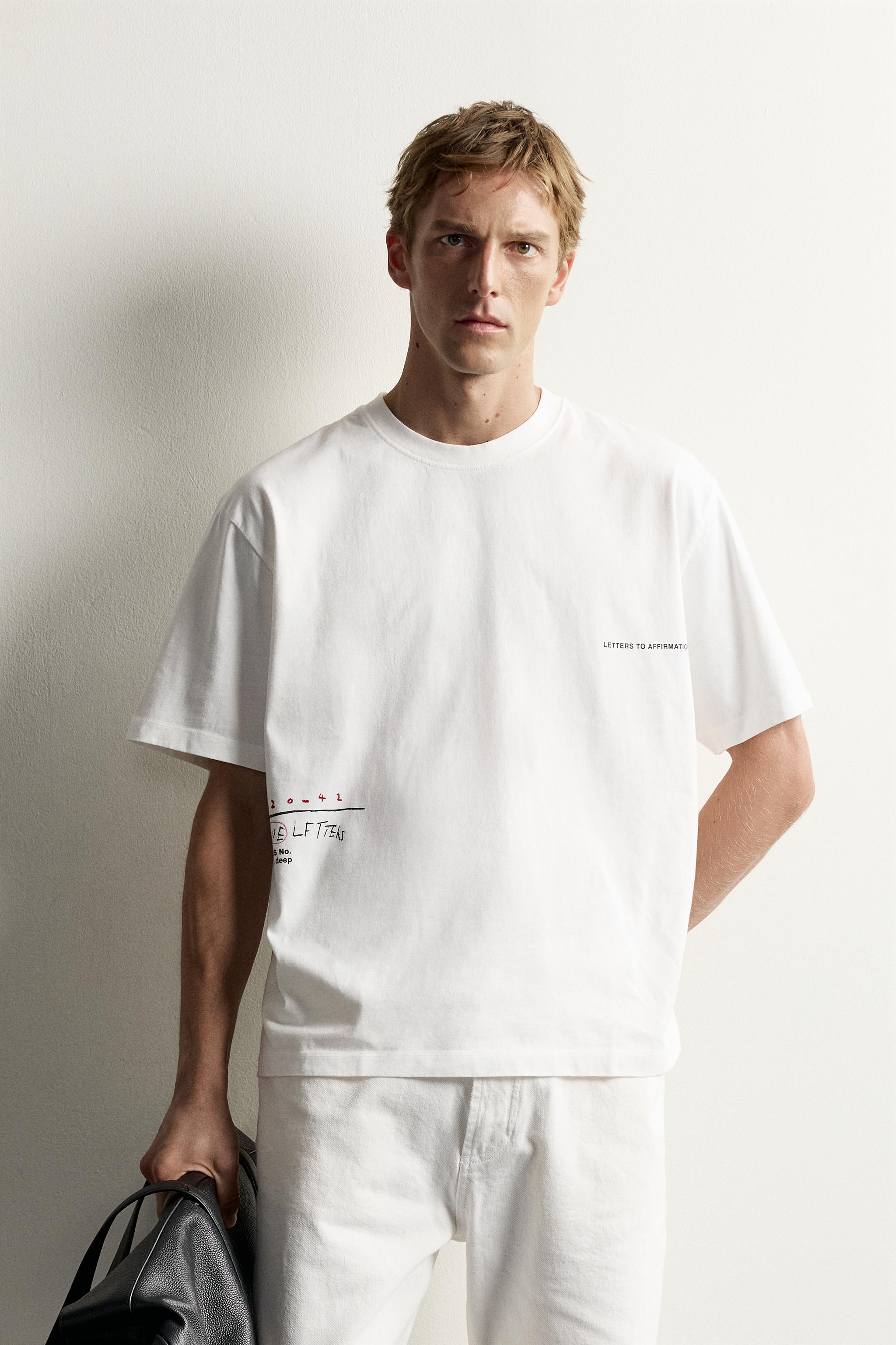 RELAXED FIT PATCH PRINT T-SHIRT
